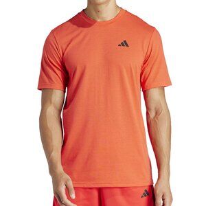 adidas Men's Essentials Feel Ready Logo Training Short Sleeve Crewneck T-Shirt